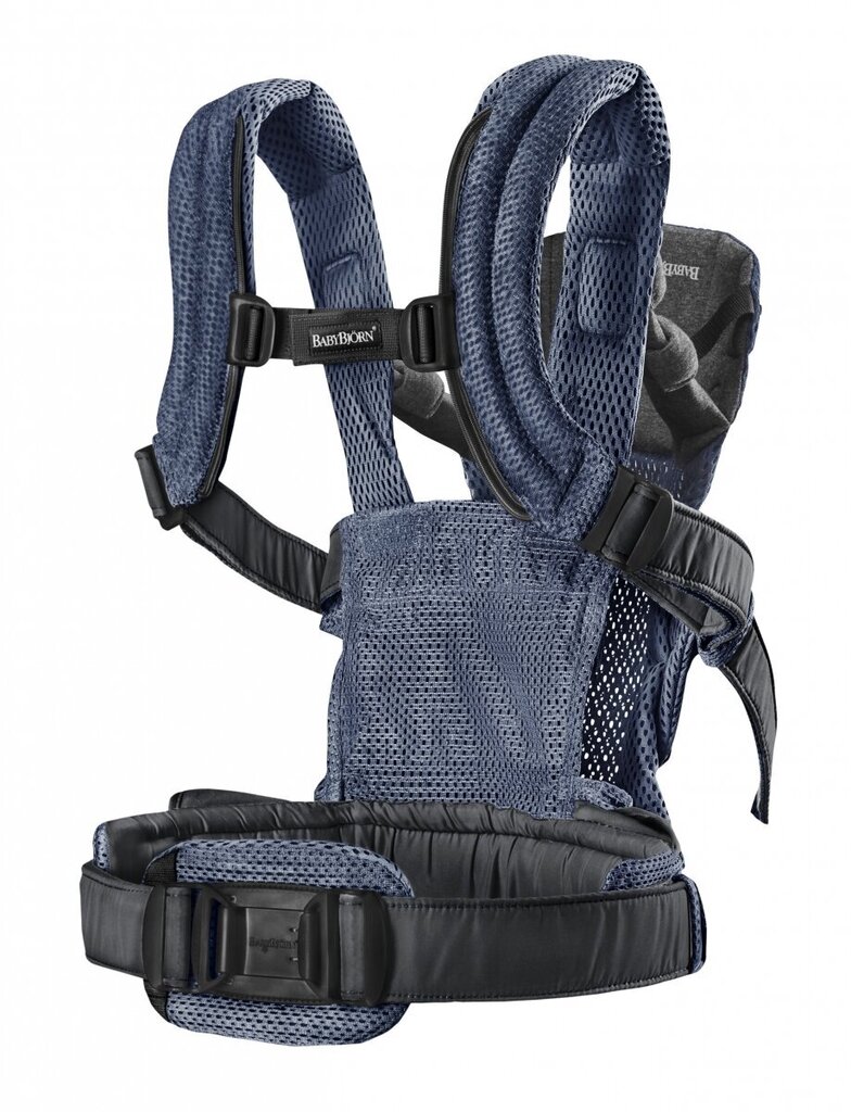 BABYBJORN kantolaukku HARMONY 3D Mesh, 088008, hopea. hinta ja tiedot | Kantoreput | hobbyhall.fi