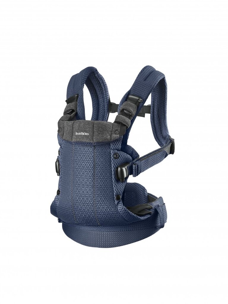 BABYBJORN kantolaukku HARMONY 3D Mesh, 088008, hopea. hinta ja tiedot | Kantoreput | hobbyhall.fi