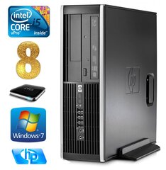 HP 8100 Elite SFF i5-650 8GB 1TB DVD WIN7Pro hinta ja tiedot | Pöytätietokoneet | hobbyhall.fi