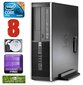 HP 8100 Elite SFF i5-650 8GB 1TB GT1030 2GB DVD WIN10Pro hinta ja tiedot | Pöytätietokoneet | hobbyhall.fi