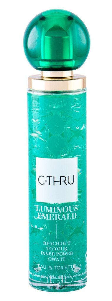 C-Thru Luminous Emerald EDT hajuvesi naisille, 50 ml hinta ja tiedot | Naisten hajuvedet | hobbyhall.fi