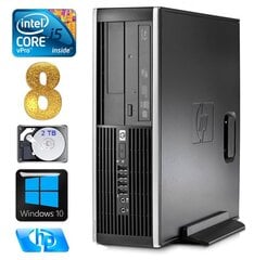 HP 8100 Elite SFF i5-650 8GB 2TB DVD WIN10 hinta ja tiedot | Pöytätietokoneet | hobbyhall.fi