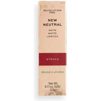 Makeup Revolution London Revolution PRO New Neutral Satin Matte huulipuna 3,2 g, Latte, Struck hinta ja tiedot | Huulipunat, huulikiillot ja huulirasvat | hobbyhall.fi