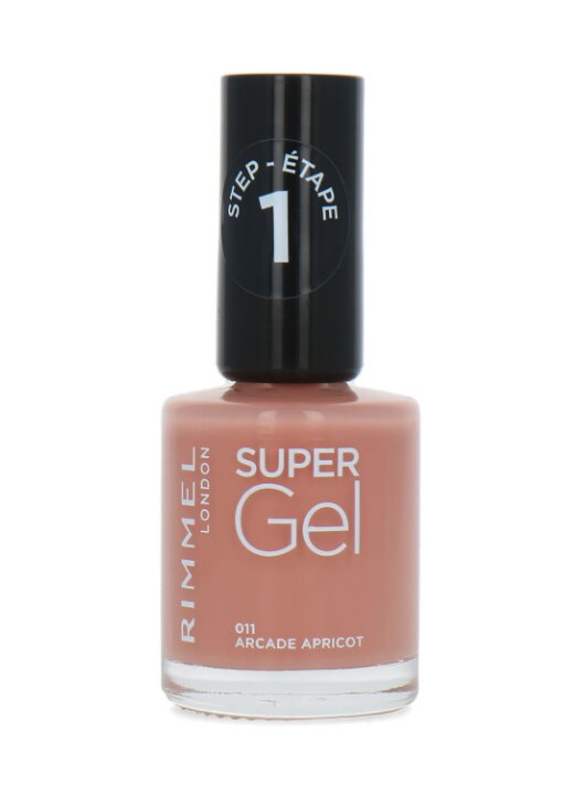 Rimmel Super Gel kynsilakka 12 ml, 011 Arcade Apricot hinta ja tiedot | Kynsilakat ja kynsienhoitotuotteet | hobbyhall.fi