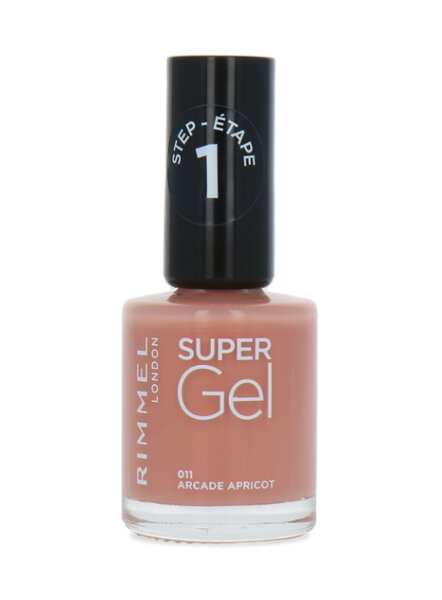 Rimmel Super Gel kynsilakka 12 ml, 011 Arcade Apricot