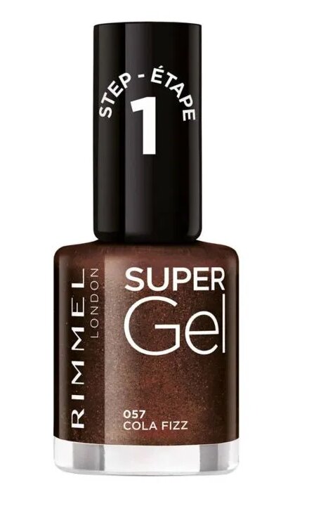 Rimmel Super Gel kynsilakka 12 ml 057 Cola Fizz hinta ja tiedot | Kynsilakat ja kynsienhoitotuotteet | hobbyhall.fi