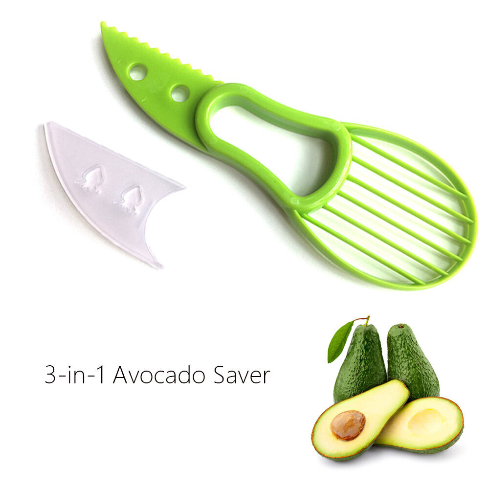 1kpl 3in1 Avocado Cutter, Creative Avocado Kuorija, Avocado Juicer, Avocado Purkki, Monitoiminen avokadokuorija hinta ja tiedot | Keittiövälineet | hobbyhall.fi