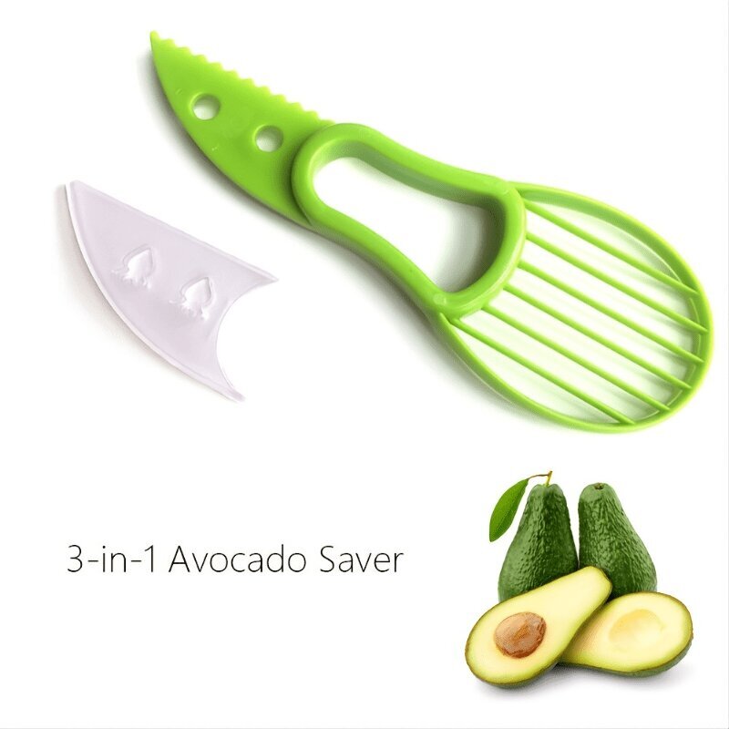 1kpl 3in1 Avocado Cutter, Creative Avocado Kuorija, Avocado Juicer, Avocado Purkki, Monitoiminen avokadokuorija hinta ja tiedot | Keittiövälineet | hobbyhall.fi