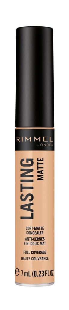 Peitevoide Rimmel Lasting Matte 010 Fair Ivory, 010 Fair Ivory hinta ja tiedot | Meikkivoiteet ja puuterit | hobbyhall.fi