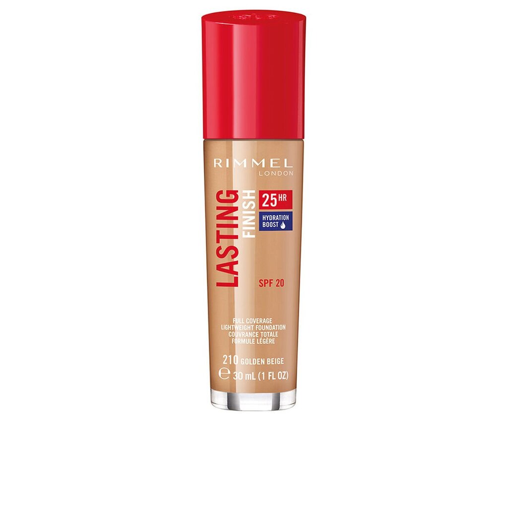 Meikkivoide Rimmel London Lasting Finish Nº 210 Spf 20 hinta ja tiedot | Meikkivoiteet ja puuterit | hobbyhall.fi