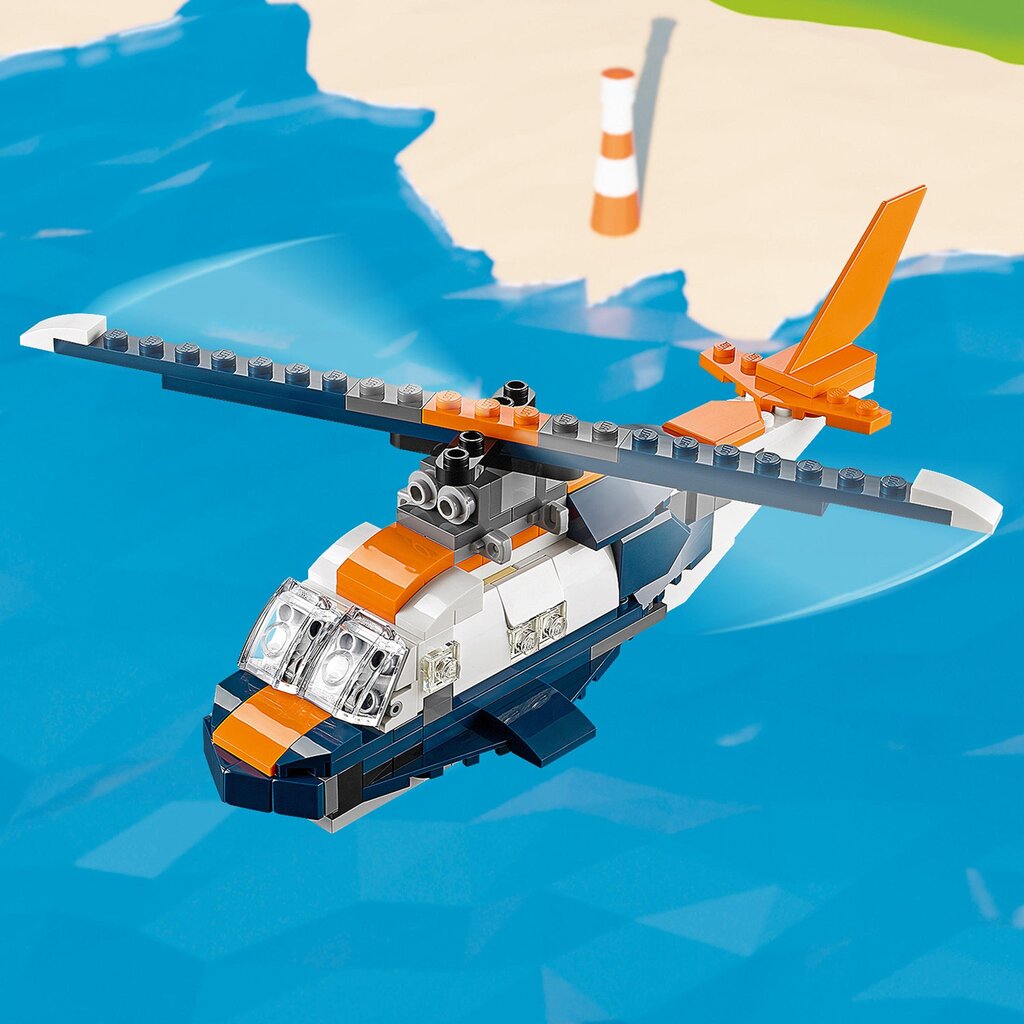 31126 LEGO® Creator Supersonic lentokone hinta ja tiedot | LEGOT ja rakennuslelut | hobbyhall.fi