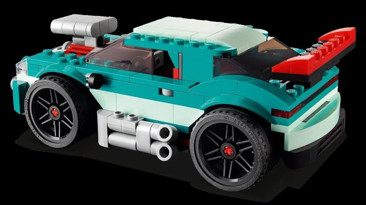 31127 LEGO® Creator Cityn kilpaauto hinta ja tiedot | LEGOT ja rakennuslelut | hobbyhall.fi