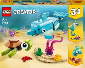 31128 LEGO® Creator delfiini ja kilpikonna hinta ja tiedot | LEGOT ja rakennuslelut | hobbyhall.fi