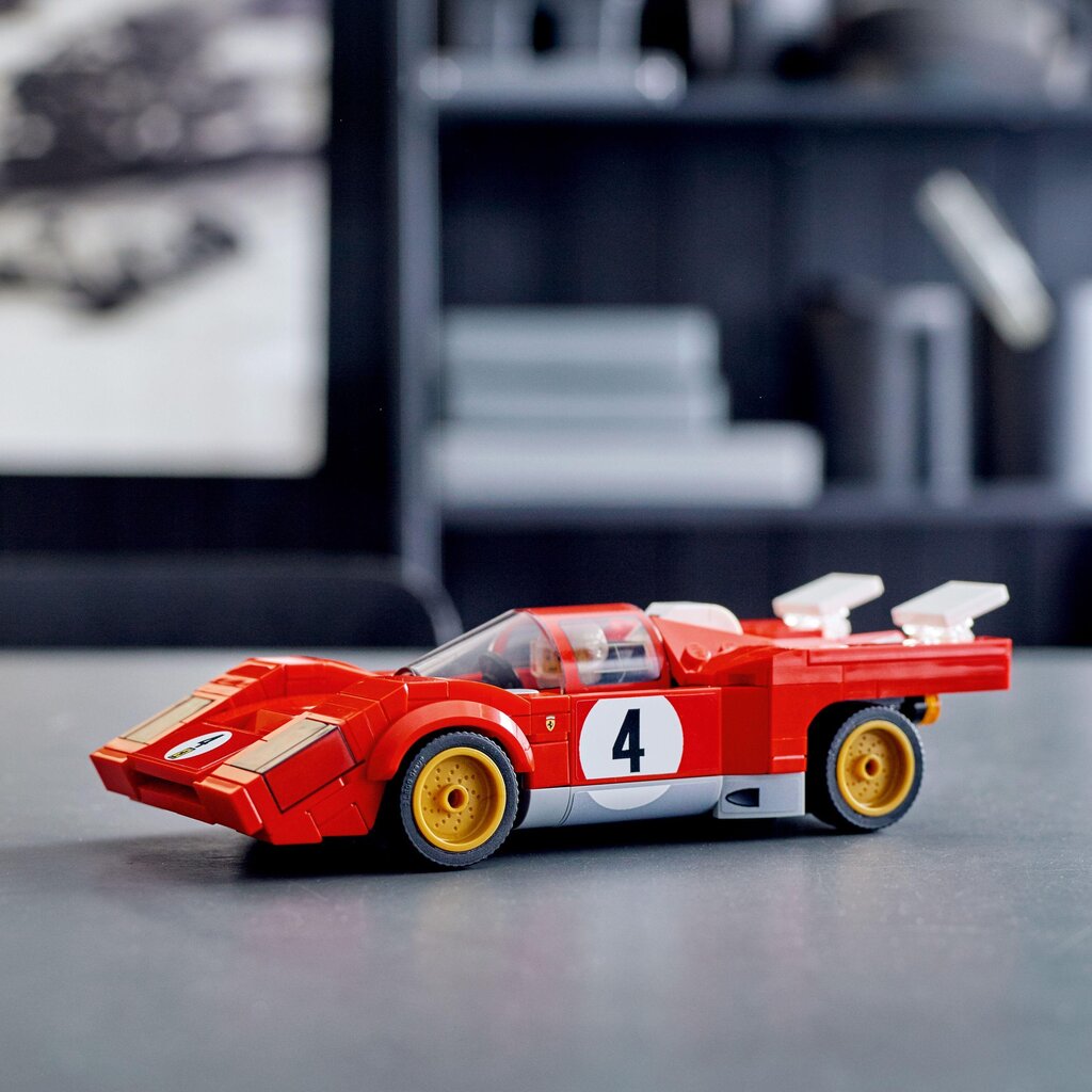 76906 LEGO® Speed Champions 1970 Ferrari 512 M hinta ja tiedot | LEGOT ja rakennuslelut | hobbyhall.fi