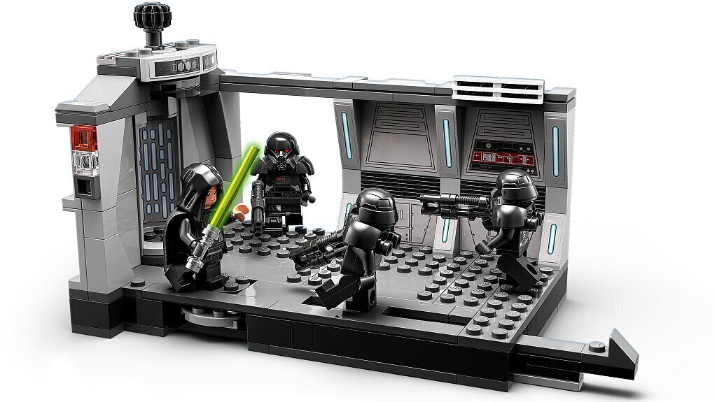 75324 LEGO® Star Wars™ mandalorialainen tumman sotilaan™ hyökkäys hinta ja tiedot | LEGOT ja rakennuslelut | hobbyhall.fi