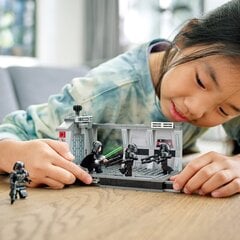 75324 LEGO® Star Wars™ mandalorialainen tumman sotilaan™ hyökkäys hinta ja tiedot | LEGOT ja rakennuslelut | hobbyhall.fi