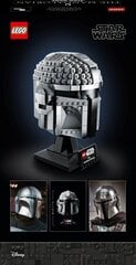 75328 LEGO® Star Wars Mandalorian Kypärä hinta ja tiedot | LEGOT ja rakennuslelut | hobbyhall.fi