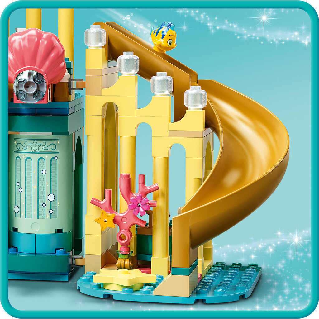 43207 LEGO® | Disneyn prinsessa Arielin vedenalainen palatsi hinta ja tiedot | LEGOT ja rakennuslelut | hobbyhall.fi