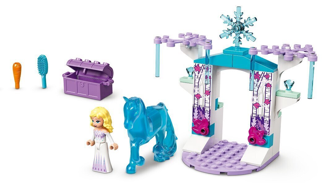 43209 LEGO® Disney Frozen Elsa ja Noko jääveistokset hinta ja tiedot | LEGOT ja rakennuslelut | hobbyhall.fi