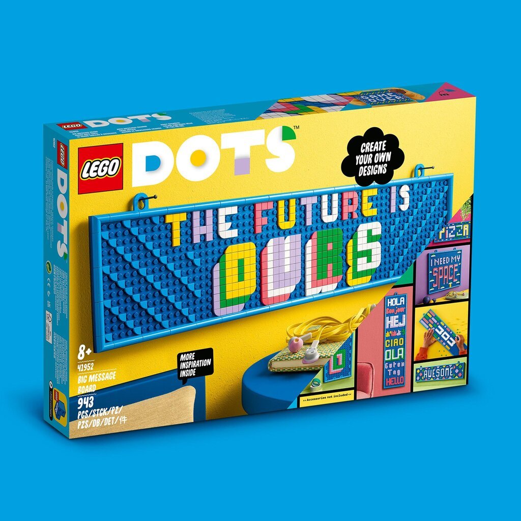 41952 LEGO® DOTS suuri kirjoituslauta hinta ja tiedot | LEGOT ja rakennuslelut | hobbyhall.fi