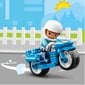 10967 LEGO® DUPLO® Town Police moottoripyörä hinta ja tiedot | LEGOT ja rakennuslelut | hobbyhall.fi