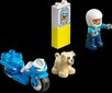 10967 LEGO® DUPLO® Town Police moottoripyörä hinta ja tiedot | LEGOT ja rakennuslelut | hobbyhall.fi