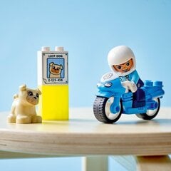 10967 LEGO® DUPLO® Town Police moottoripyörä hinta ja tiedot | LEGO® Lapset | hobbyhall.fi