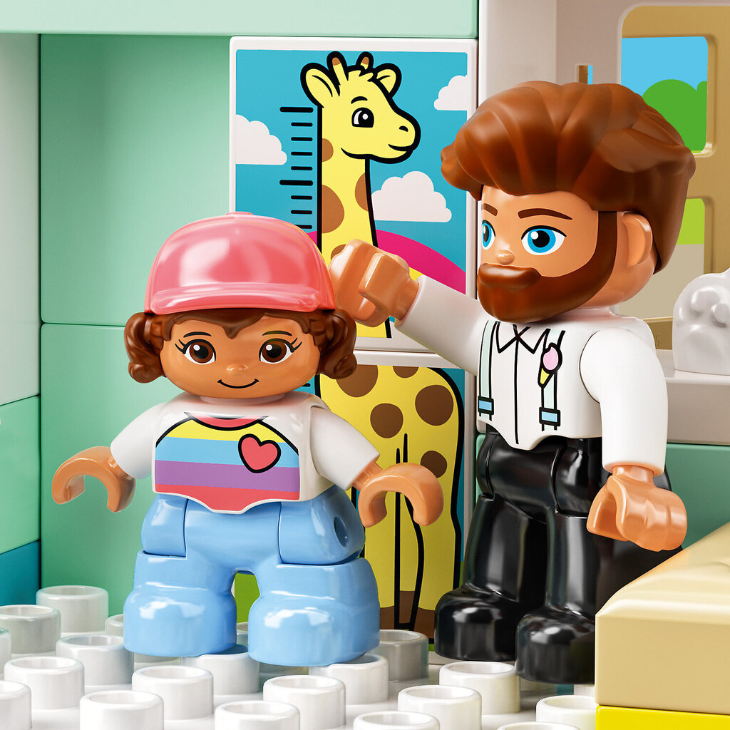 10968 LEGO® DUPLO Lääkärikäynti hinta ja tiedot | LEGOT ja rakennuslelut | hobbyhall.fi