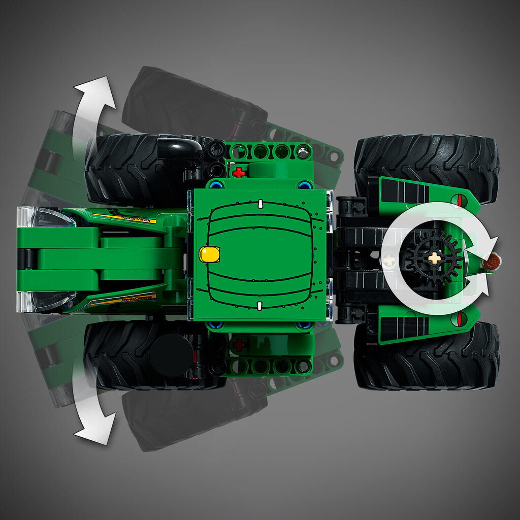 42136 LEGO® Technic John Deere 9620R 4WD traktori hinta ja tiedot | LEGOT ja rakennuslelut | hobbyhall.fi