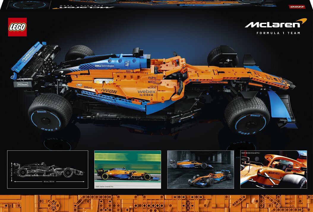 42141 LEGO® Technic McLaren Formula 1™ ‑kilpa-auto hinta ja tiedot | LEGOT ja rakennuslelut | hobbyhall.fi