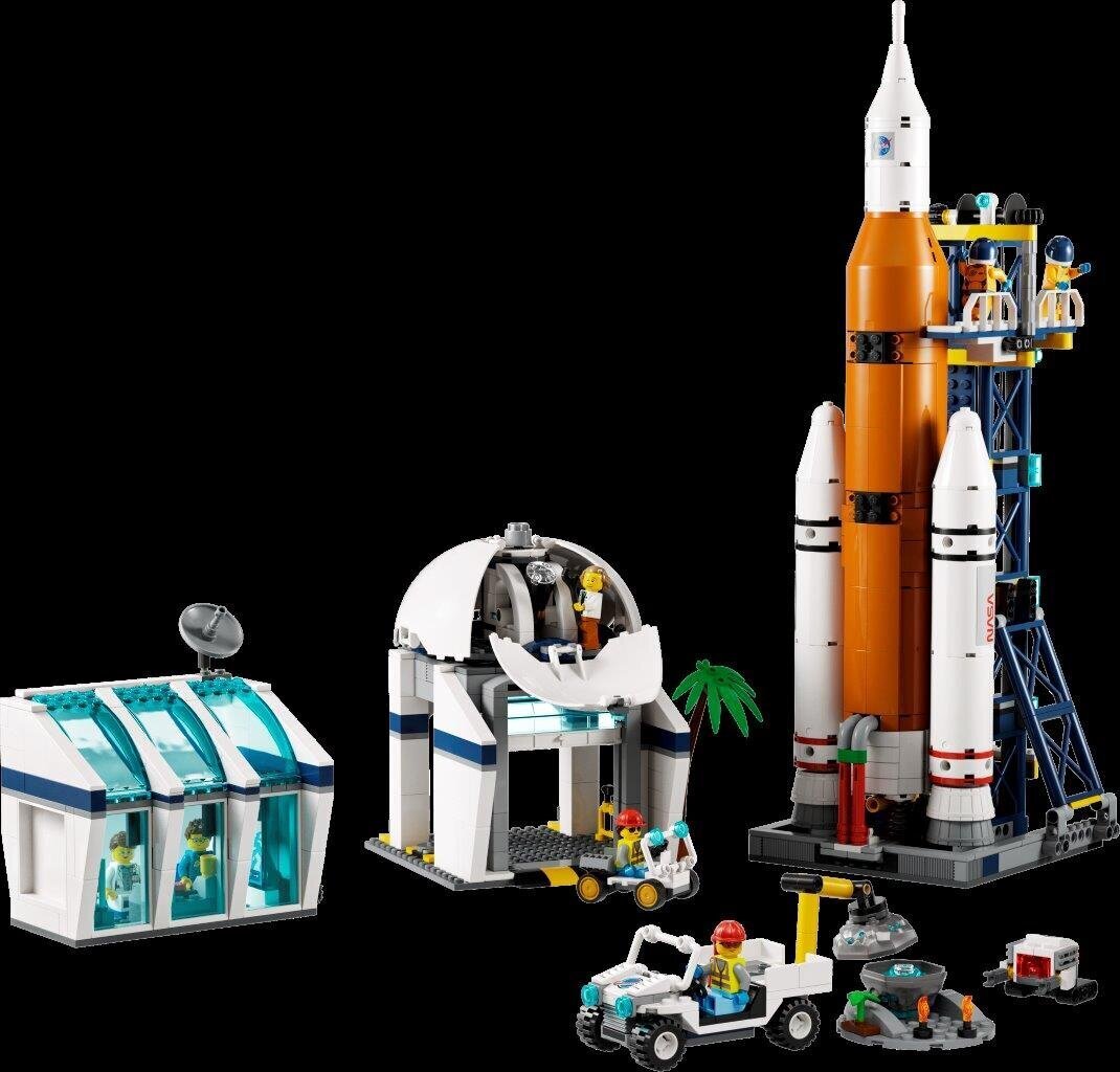 60351 LEGO® City Raketti ja avaruuskeskus hinta ja tiedot | LEGOT ja rakennuslelut | hobbyhall.fi