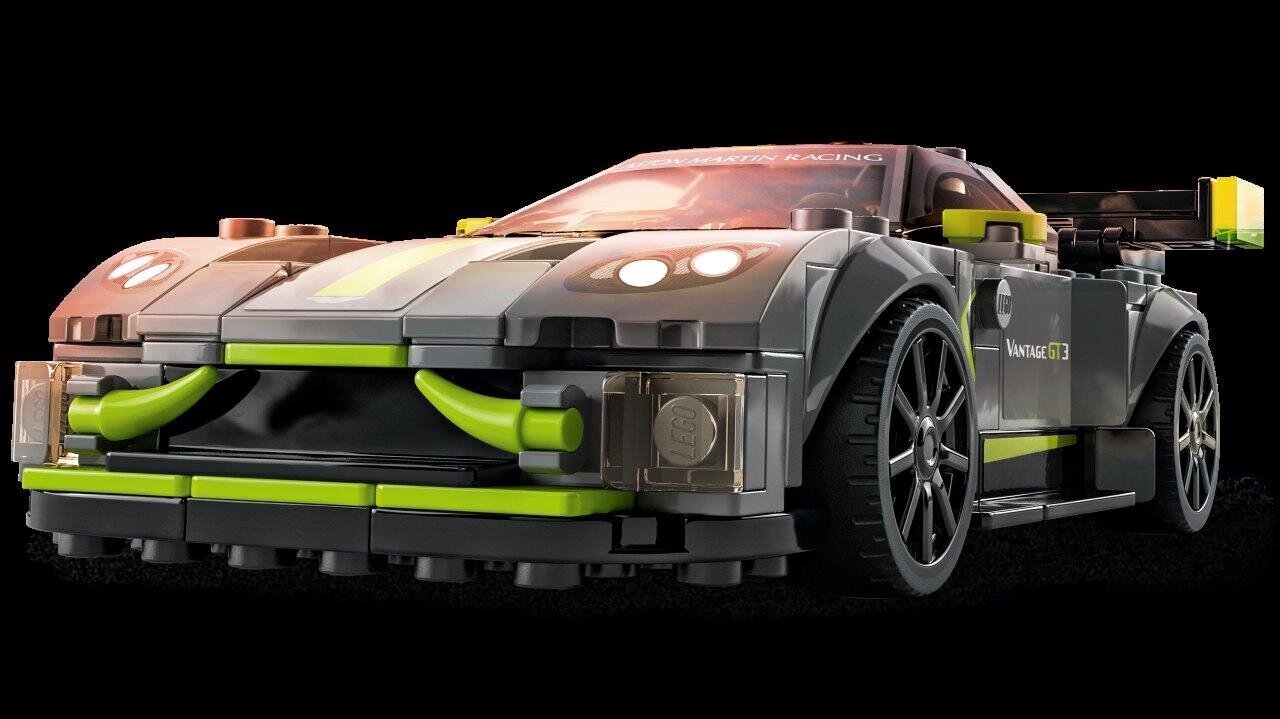 76910 LEGO® Speed Champions Aston Martin Valkyrie AMR Pro ja Aston Martin Vantage GT3 hinta ja tiedot | LEGOT ja rakennuslelut | hobbyhall.fi