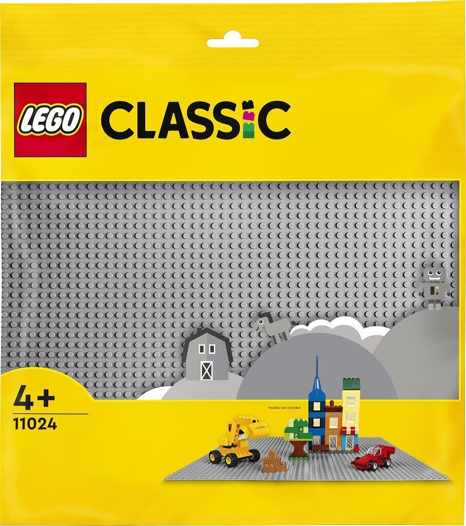 11024 LEGO® Classic harmaa pohjalevy hinta ja tiedot | LEGOT ja rakennuslelut | hobbyhall.fi