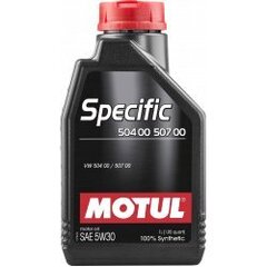 Moottoriöljy MOTUL SPECIFIC 504.00-507.00, 1L hinta ja tiedot | Moottoriöljyt | hobbyhall.fi