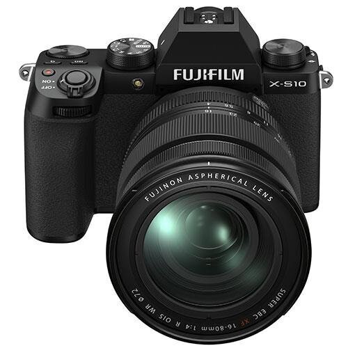 Fujifilm hybridikamera X-S10 + XF16-80mm Kit hinta ja tiedot | Kamerat | hobbyhall.fi