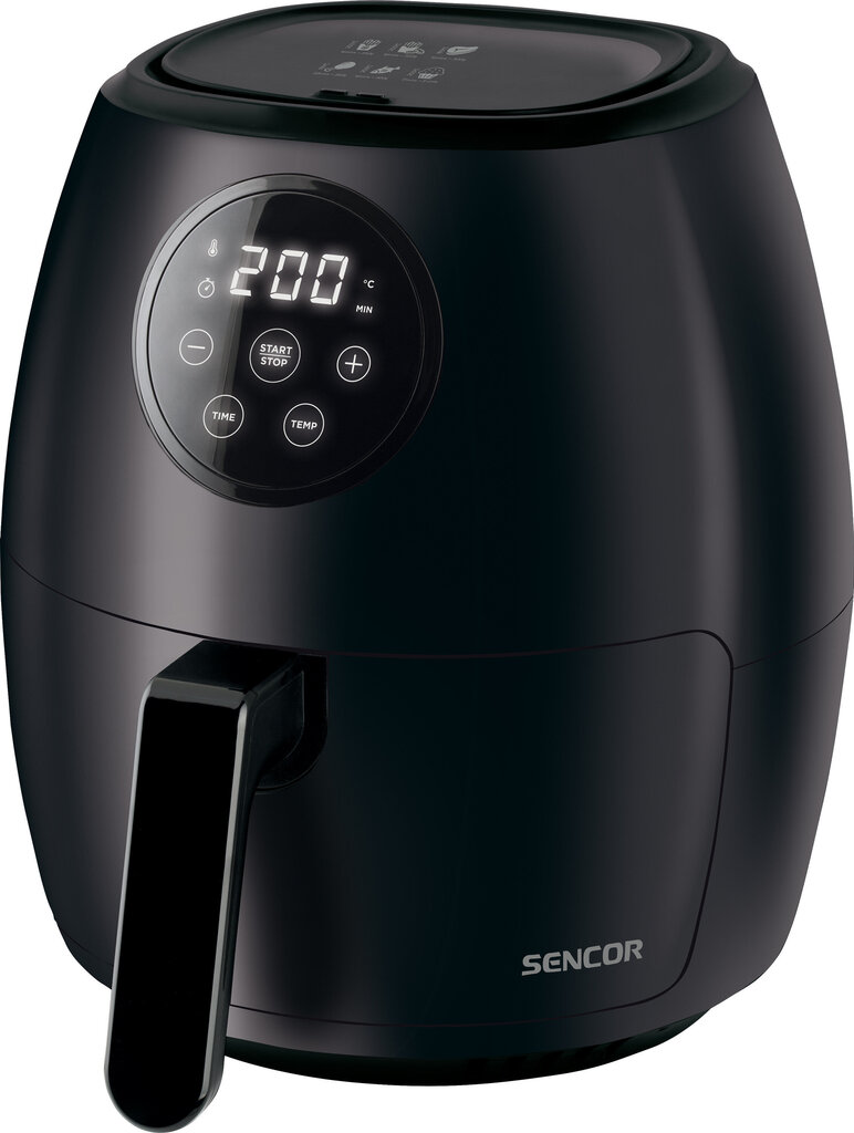 Sencor SFR5030BK hinta ja tiedot | Airfryerit ja friteerauskeittimet | hobbyhall.fi