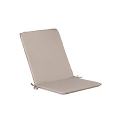 Tuolin tyyny selkänojalla SMHV Vedenpitävä, 50x120x2,5 cm beige, 100% polyesteri hinta ja tiedot | Istuintyynyt, pehmusteet ja päälliset | hobbyhall.fi