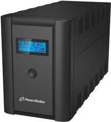 PowerWalker VI 2200 LCD hinta ja tiedot | Power Walker Tietokoneen lisälaitteet | hobbyhall.fi