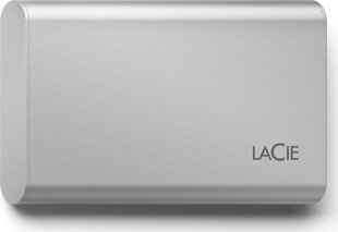 Ulkoinen SSD LACIE 2TB USB C Kirjoitusnopeus 1000 Mt/s Lukunopeus 1050 Mt/s STKS2000400 hinta ja tiedot | Ulkoiset kovalevyt | hobbyhall.fi