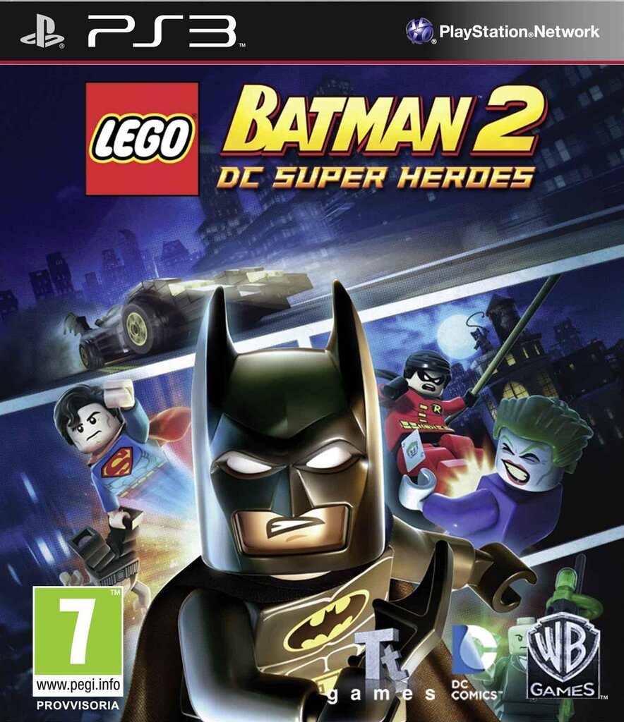 LEGO Batman 2: DC Superheroes Essentials PS3 hinta ja tiedot | Tietokone- ja konsolipelit | hobbyhall.fi