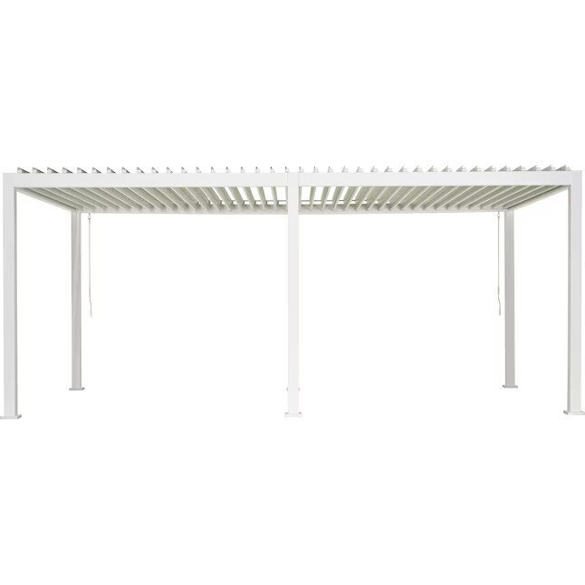 MIRADORl pergola , 3x3xH2,5m, tummanharmaa hinta ja tiedot | Puutarhapaviljongit | hobbyhall.fi