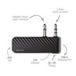 4smarts Bluetooth Audio Transmitter B9 / 2 x Jack 3.5mm hinta ja tiedot | Adapterit | hobbyhall.fi