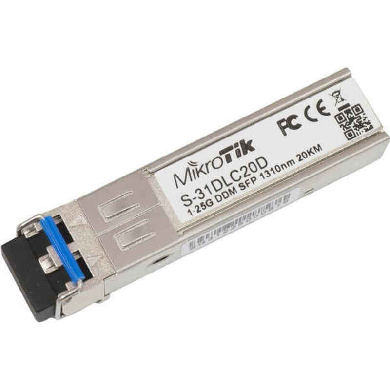 Monitoiminen SFP kuitumalli Mikrotik S-31DLC20D 1250 Mbit/s hinta ja tiedot | Adapterit | hobbyhall.fi