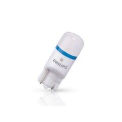 Polttimot Philips W5W - T10 12V/1W LED X-TREMEVISION 8000K, 2 kpl hinta ja tiedot | Philips Autotuotteet | hobbyhall.fi