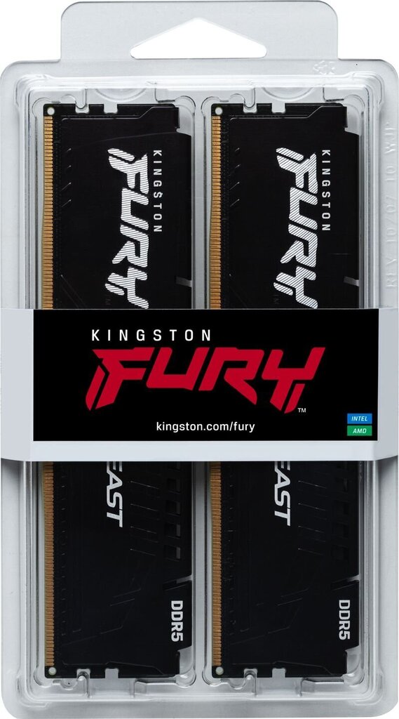 Kingston Fury KF548C38BBK2-32 hinta ja tiedot | Muisti (RAM) | hobbyhall.fi