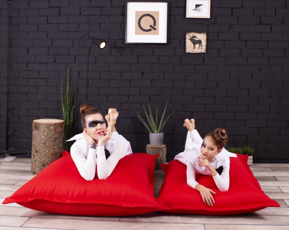 Qubo™ Modo Tyyny 100, huonekalukangas, tummanvihreä säkkituoli hinta ja tiedot | Säkkituolit, rahit ja penkit | hobbyhall.fi