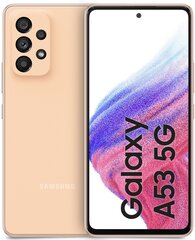 Samsung Galaxy-A53 5G 6/128GB Orange : SM-A536BZON hinta ja tiedot | Matkapuhelimet | hobbyhall.fi