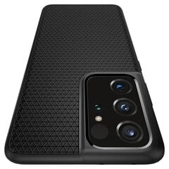 Spigen ACS02350 Samsung Galaxy S21 Ultra 5G, musta hinta ja tiedot | Puhelimen kuoret ja kotelot | hobbyhall.fi