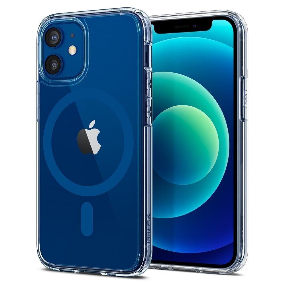 Spigen ACS02627 iPhone 12 ja iPhone 12 Pro -puhelimille, läpinäkyvä hinta ja tiedot | Puhelimen kuoret ja kotelot | hobbyhall.fi