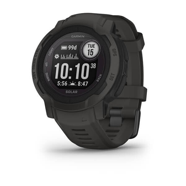 Garmin Instinct 2 Solar Grafiitinharmaa GPS-älykello 010-02627-00 hinta ja tiedot | Älykellot | hobbyhall.fi